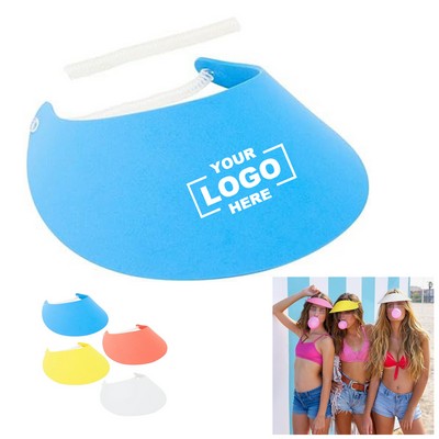 Adjustable Soft Sun Visor Hat for Golf and Tennis