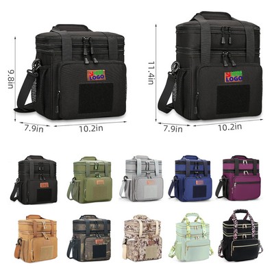 Large Expandable Durable Leakproof Insulated Lunch Bag
