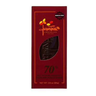 2.8 Oz. 70% Dangerously Dark Chocolate Bar