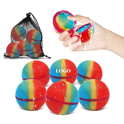 Rainbow Magnetic Silicone Water Ball