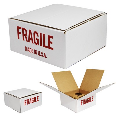 Single Unit White Mug Mailer Box With 1 Insert